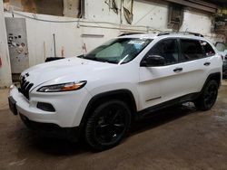 Carros salvage sin ofertas aún a la venta en subasta: 2017 Jeep Cherokee Sport