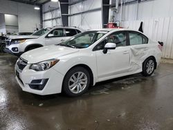 Salvage cars for sale at Ham Lake, MN auction: 2016 Subaru Impreza Premium