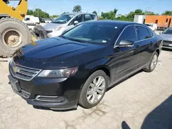 Chevrolet salvage cars for sale: 2018 Chevrolet Impala LT