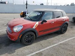 Salvage cars for sale at Van Nuys, CA auction: 2014 Mini Cooper Countryman