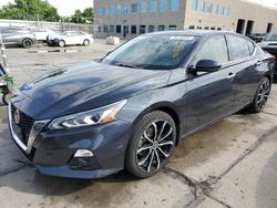 Nissan Altima Platinum salvage cars for sale: 2020 Nissan Altima Platinum