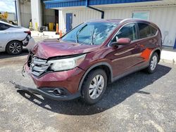 Salvage cars for sale at Mcfarland, WI auction: 2012 Honda CR-V EXL