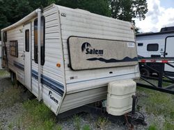 Salvage trucks for sale at Mebane, NC auction: 1992 Salem 5th Wheel