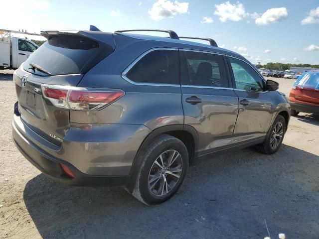 2016 Toyota Highlander XLE