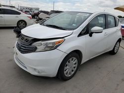 Salvage cars for sale at Grand Prairie, TX auction: 2016 Nissan Versa Note S