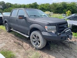 Salvage trucks for sale at Grand Prairie, TX auction: 2014 Ford F150 Supercrew