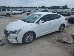 Salvage cars for sale at Kansas City, KS auction: 2019 Hyundai Elantra SEL