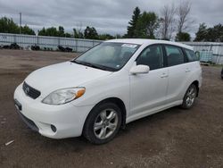 Salvage cars for sale at Bowmanville, ON auction: 2005 Toyota Corolla Matrix XR
