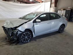 Salvage cars for sale from Copart North Billerica, MA: 2015 Toyota Corolla L