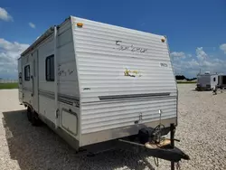 Salvage trucks for sale at Temple, TX auction: 2004 Explorer Travel Trailer