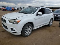 Salvage cars for sale at Brighton, CO auction: 2011 Mitsubishi Outlander Sport SE