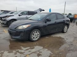 Salvage cars for sale at Grand Prairie, TX auction: 2013 Mazda 3 I