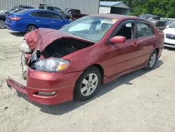 Salvage cars for sale at Seaford, DE auction: 2008 Toyota Corolla CE