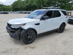 Salvage cars for sale from Copart North Billerica, MA: 2018 Land Rover Discovery HSE Luxury