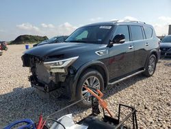 Salvage cars for sale at Temple, TX auction: 2022 Infiniti QX80 Luxe