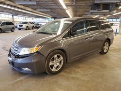 Honda salvage cars for sale: 2011 Honda Odyssey Touring