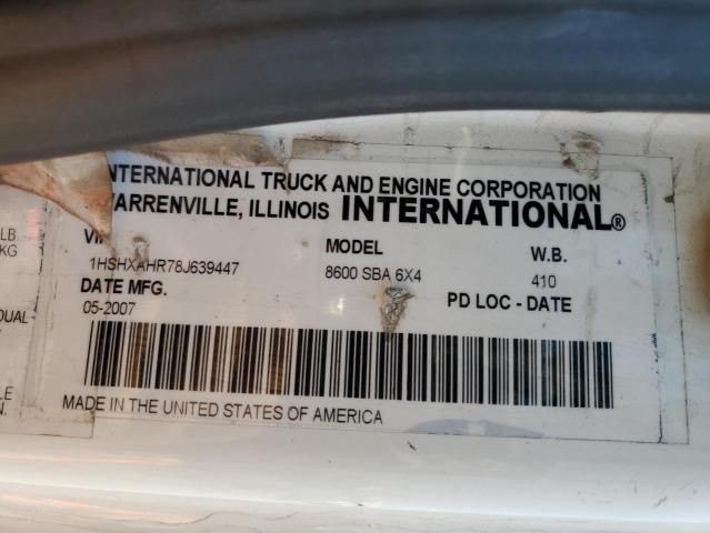 2008 International 8000 8600