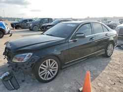 Salvage cars for sale at Houston, TX auction: 2009 Mercedes-Benz C300