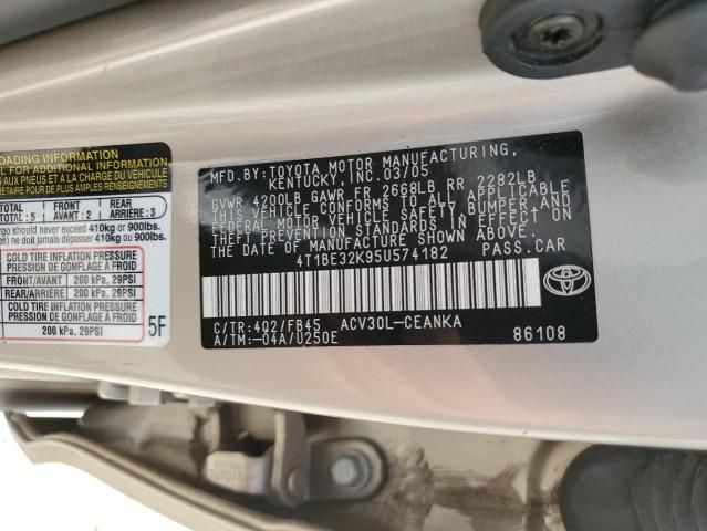 2005 Toyota Camry LE