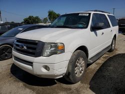 Ford Expedition salvage cars for sale: 2012 Ford Expedition EL XLT