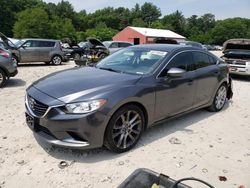 Salvage cars for sale at Mendon, MA auction: 2015 Mazda 6 Touring