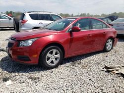 Chevrolet salvage cars for sale: 2014 Chevrolet Cruze LT