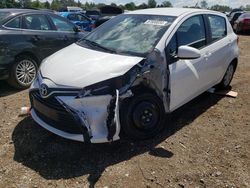 Salvage cars for sale at Elgin, IL auction: 2017 Toyota Yaris L