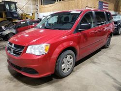 Salvage cars for sale from Copart Anchorage, AK: 2013 Dodge Grand Caravan SE