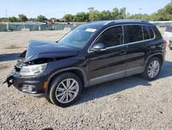 Salvage cars for sale at Riverview, FL auction: 2013 Volkswagen Tiguan S