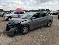 Salvage cars for sale at Kansas City, KS auction: 2019 Hyundai Elantra SE