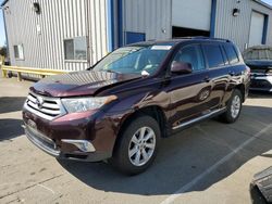 Salvage cars for sale at Vallejo, CA auction: 2011 Toyota Highlander Base