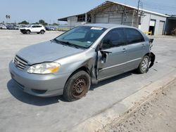 Vehiculos salvage en venta de Copart Corpus Christi, TX: 2004 Toyota Corolla CE