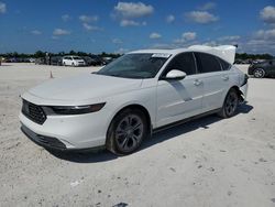 Salvage cars for sale at Arcadia, FL auction: 2024 Honda Accord Hybrid EXL