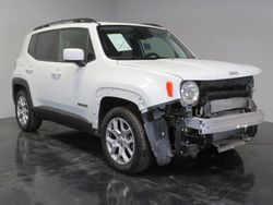 Buy Salvage Cars For Sale now at auction: 2018 Jeep Renegade Latitude