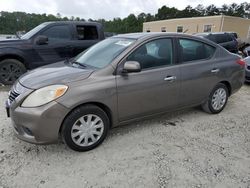 Salvage cars for sale at Ellenwood, GA auction: 2012 Nissan Versa S