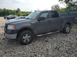 Salvage trucks for sale at Candia, NH auction: 2008 Ford F150 Supercrew