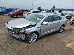 Chevrolet Impala salvage cars for sale: 2017 Chevrolet Impala Premier