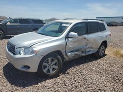 Vehiculos salvage en venta de Copart Phoenix, AZ: 2008 Toyota Highlander
