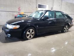 Salvage cars for sale at Blaine, MN auction: 2002 Saab 9-3 SE