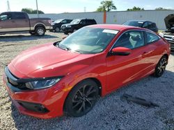 Salvage cars for sale from Copart Franklin, WI: 2019 Honda Civic Sport