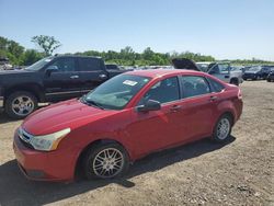 Salvage cars for sale at Des Moines, IA auction: 2010 Ford Focus SE