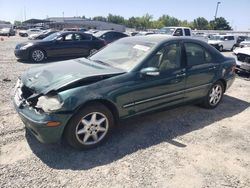 Salvage cars for sale at Sacramento, CA auction: 2001 Mercedes-Benz C 240