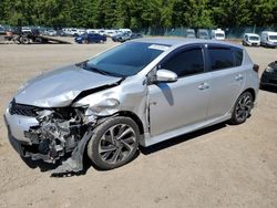 Toyota Corolla im salvage cars for sale: 2017 Toyota Corolla IM