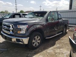 Salvage cars for sale from Copart Chicago Heights, IL: 2016 Ford F150 Supercrew