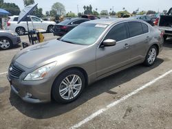 Salvage cars for sale from Copart Van Nuys, CA: 2013 Infiniti G37 Base