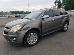 Chevrolet salvage cars for sale: 2010 Chevrolet Equinox LTZ