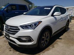Salvage cars for sale at Pekin, IL auction: 2017 Hyundai Santa FE Sport