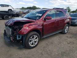 Salvage cars for sale at Hillsborough, NJ auction: 2017 Chevrolet Equinox LT