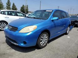 Salvage cars for sale from Copart Rancho Cucamonga, CA: 2008 Toyota Corolla Matrix XR