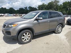 Salvage cars for sale from Copart Ocala, FL: 2011 KIA Sorento Base